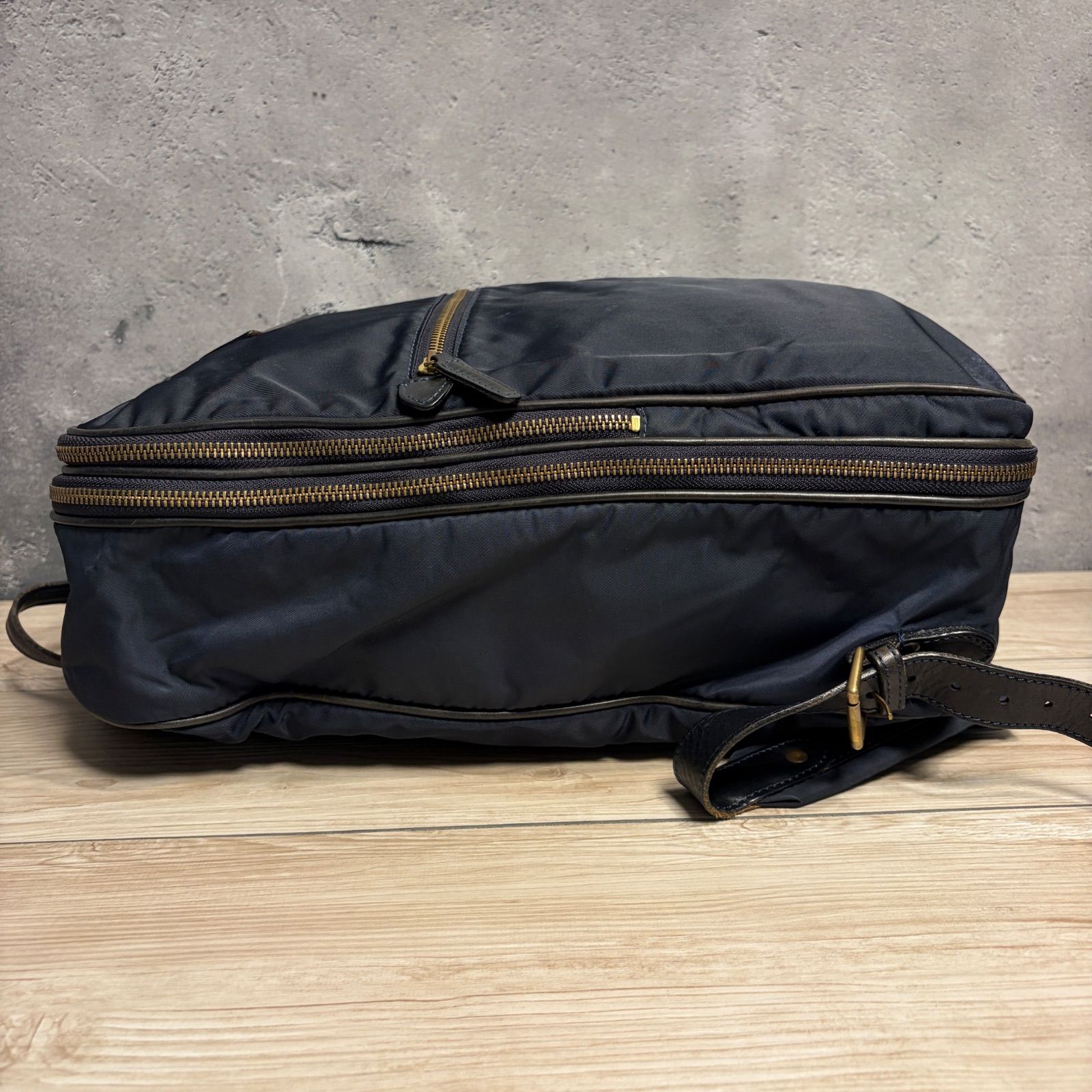 Felisi フェリージ 19-26 リュック バックパック ナイロン×レザー