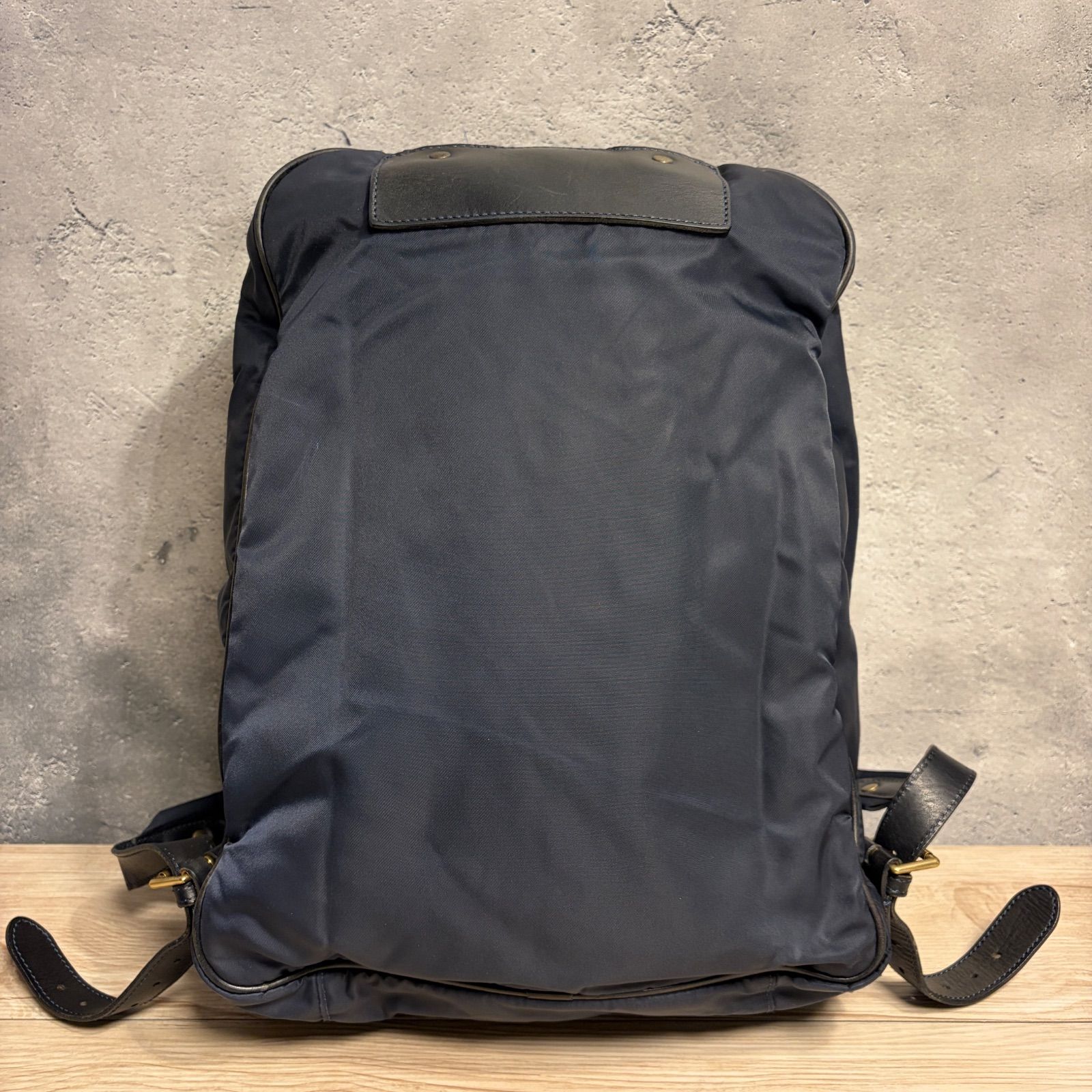 Felisi フェリージ 19-26 リュック バックパック ナイロン×レザー
