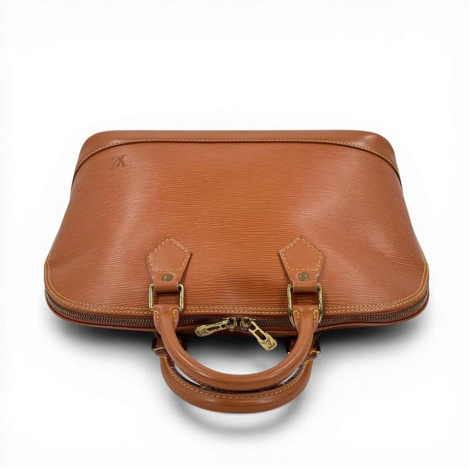 LOUIS VUITTON エピ ケニア ブラウン アルマ PM M52148 ハンドバッグ 