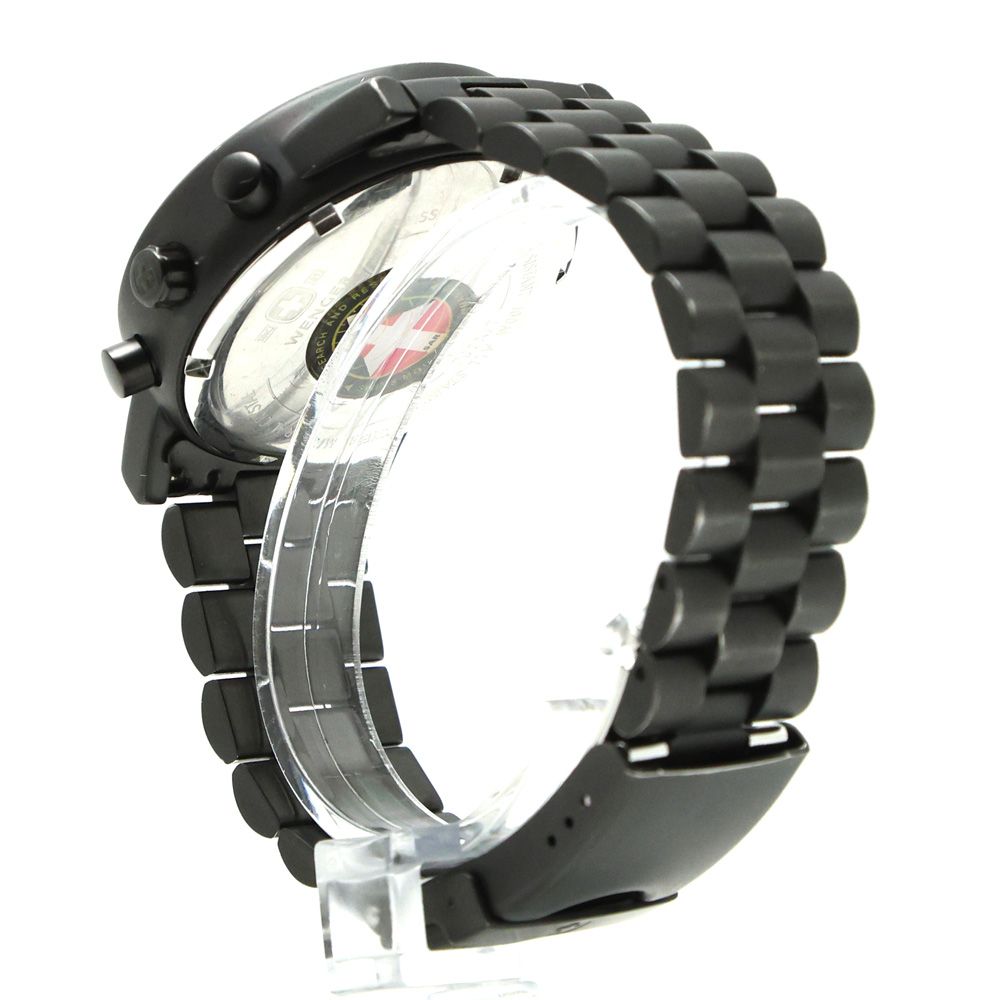 楠本質店/元住吉】ウェンガー WENGER 707X/T ブラック クロノグラフ