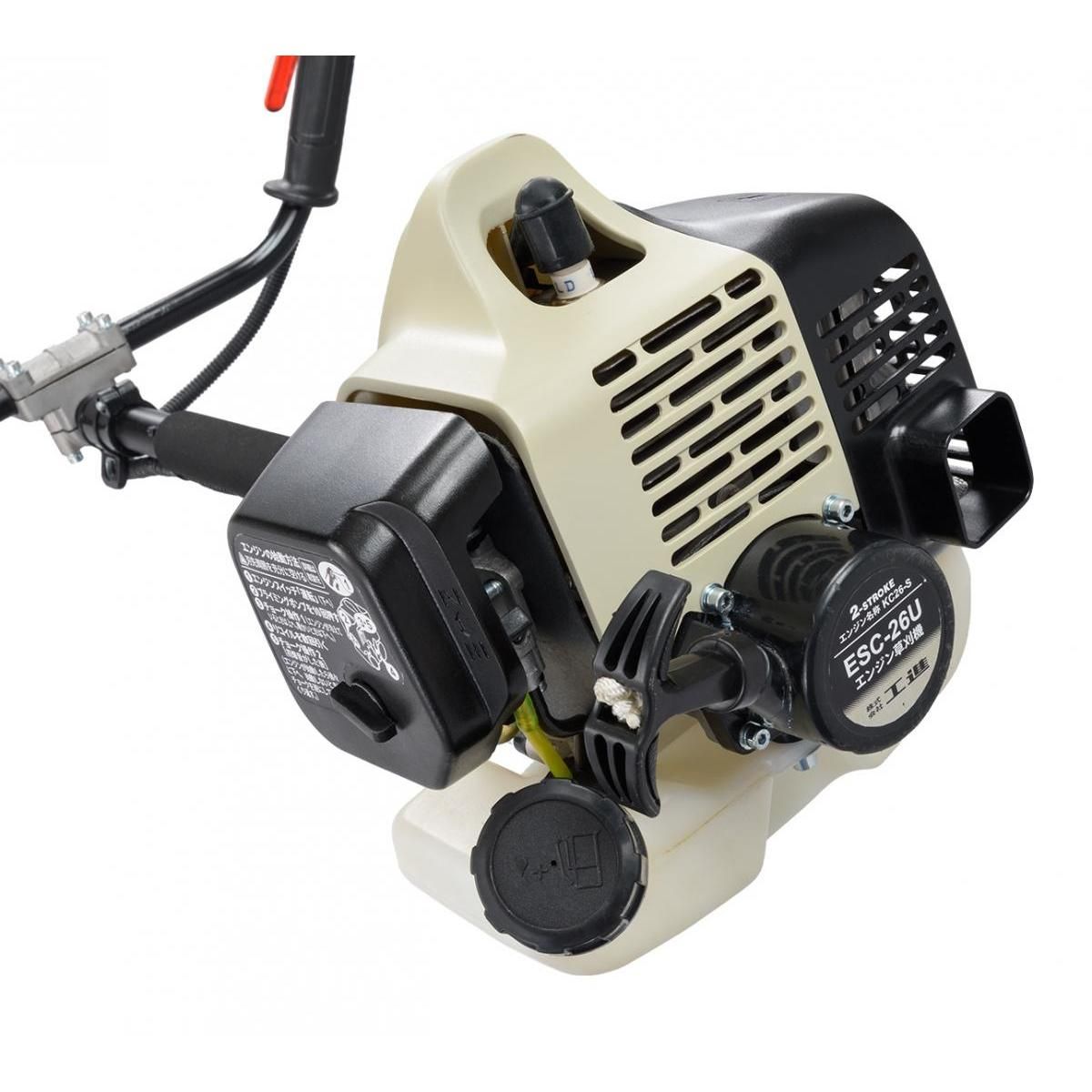 工進 KOSHIN エンジン式草刈機 ESC-26U 26cc 草刈機 刈払機 両手 