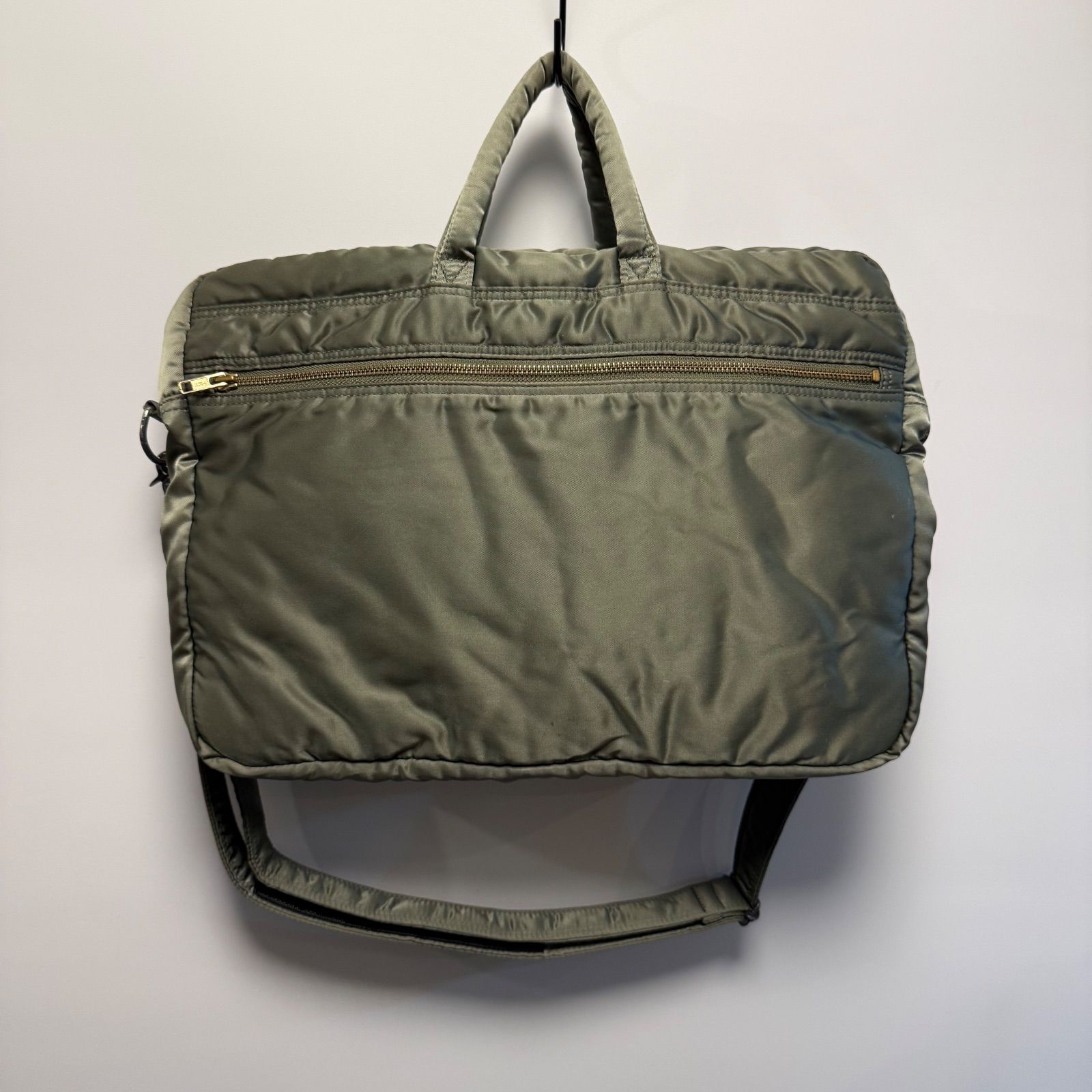 PORTER タンカー 2WAY ビジネスバッグ カーキ セージグリーン 
