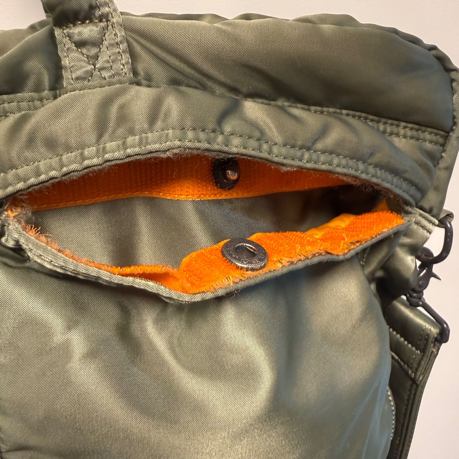PORTER タンカー 2WAY ビジネスバッグ カーキ セージグリーン 