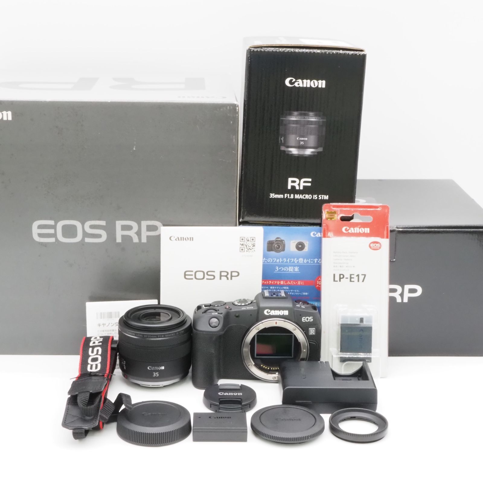 ショット数1000回以下、元箱付き。☆新品級☆ CANON キヤノン EOS RP 