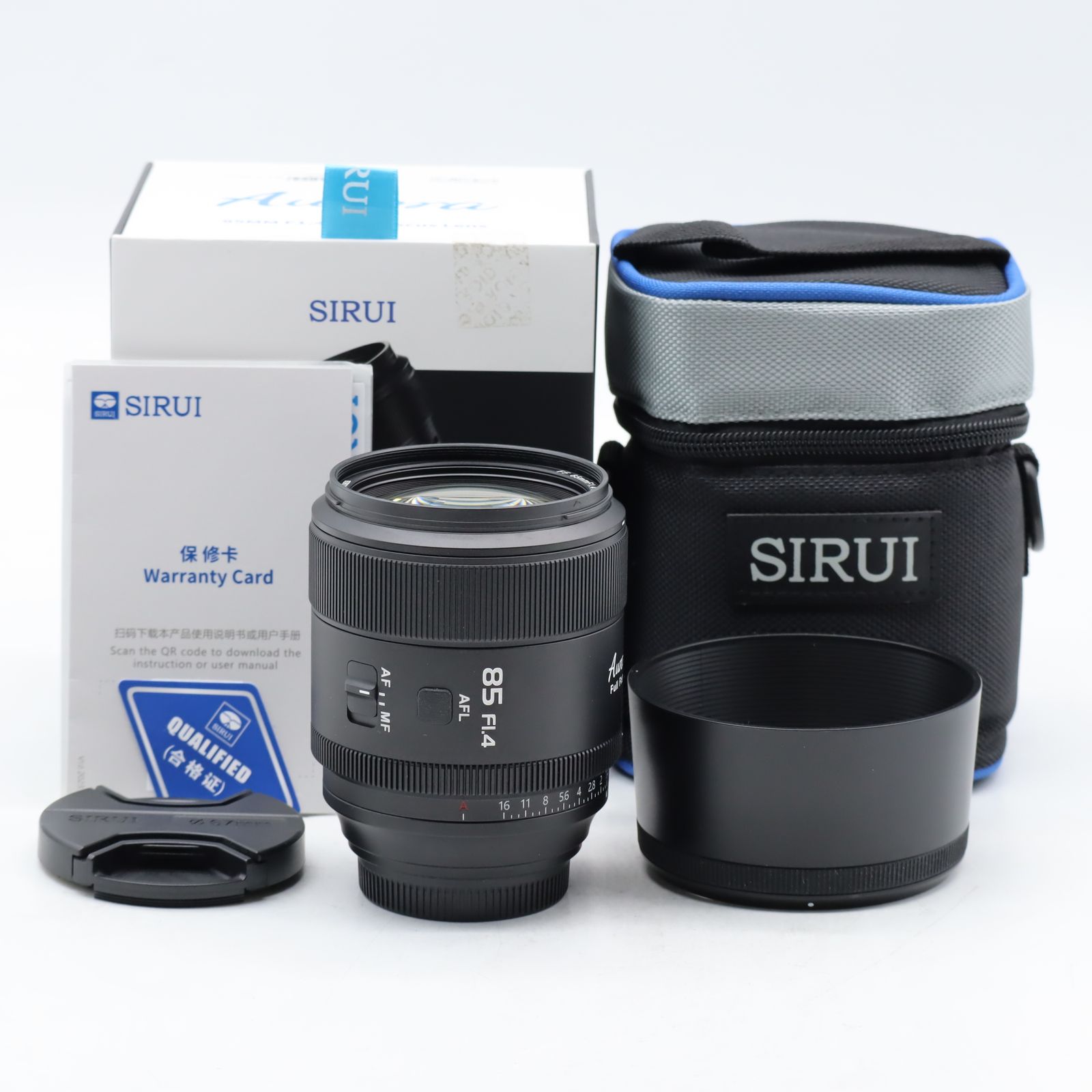 SIRUI Aurora 85mm F1.4 フジフイルムX用｜APS-C対応 単焦点中望遠