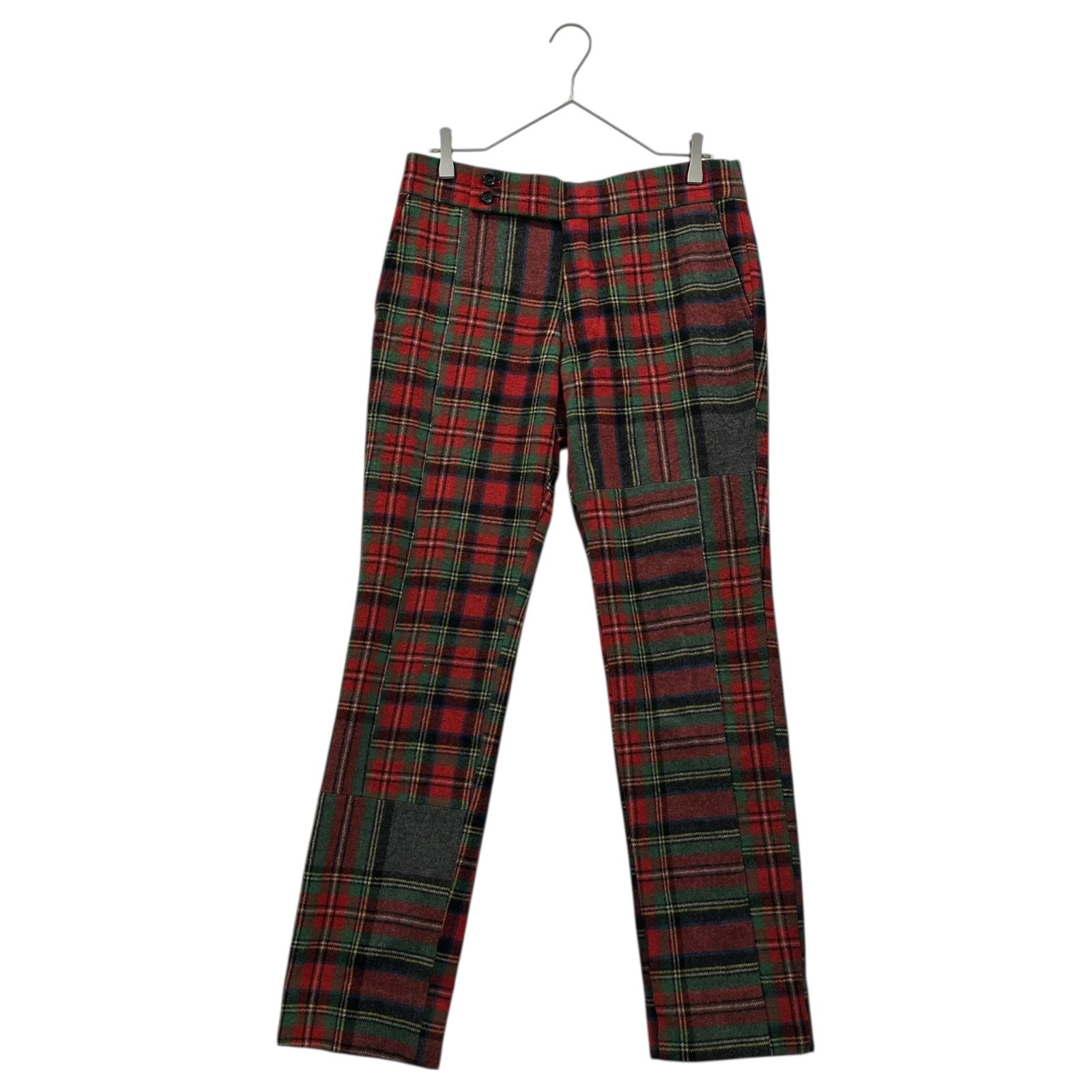 コムデギャルソンComme des Garcons チェックサルエルパンツ COMME des GARCONS(コムデギャルソン) 03AW Wool tartan check
