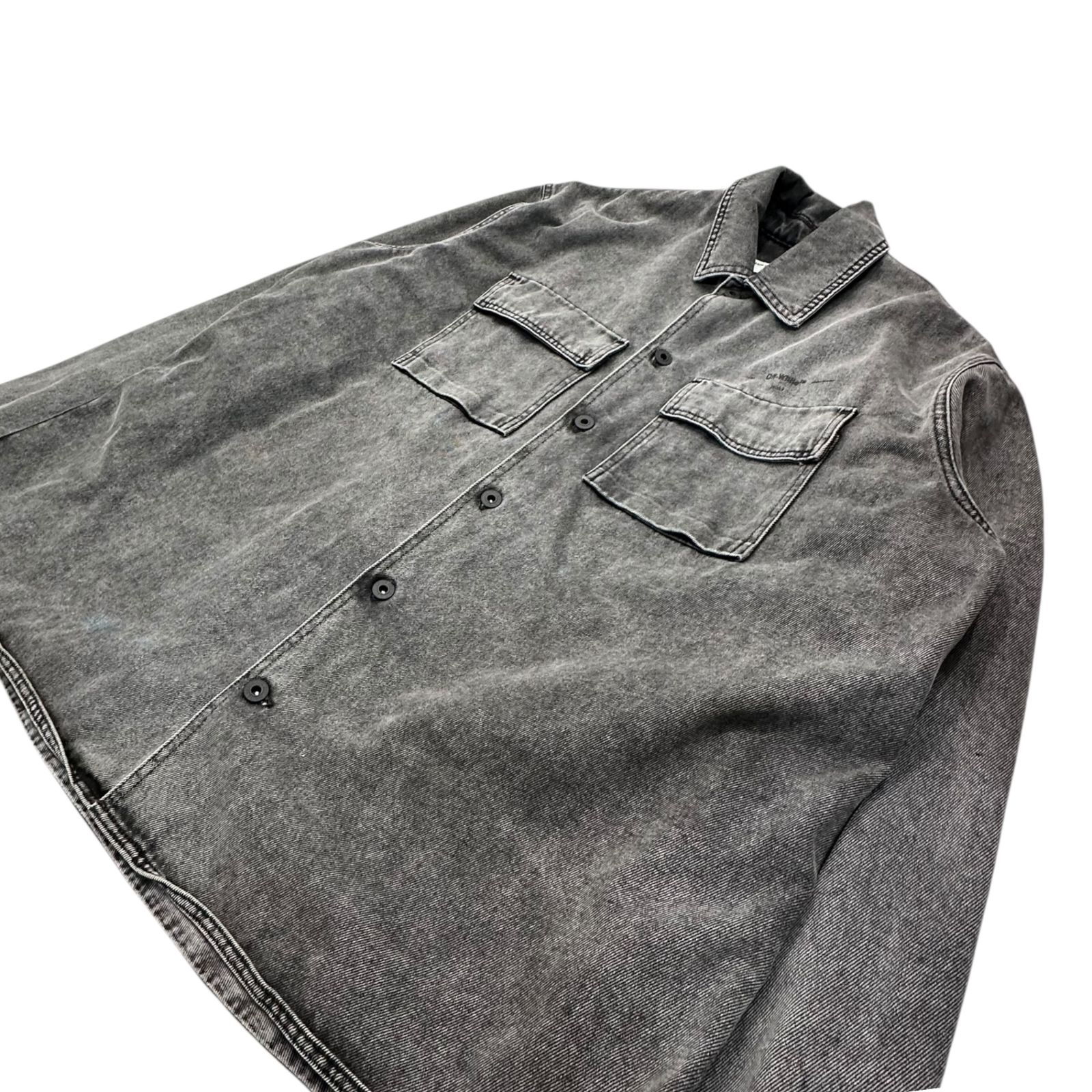 Off-White(オフホワイト) Arrow Oversize Denim Shirt アロー オーバー 