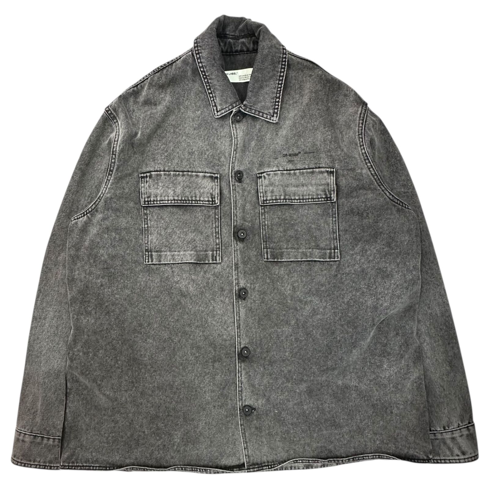 Off-White(オフホワイト) Arrow Oversize Denim Shirt アロー オーバー 