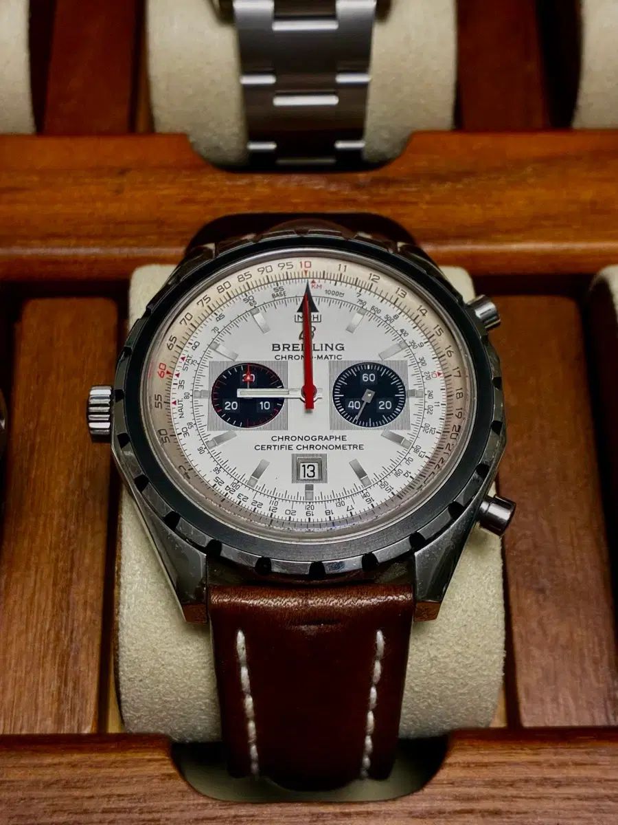  BREITLING ブライトリング A41360 柄物 自動巻き時計 腕時計(アナログ)