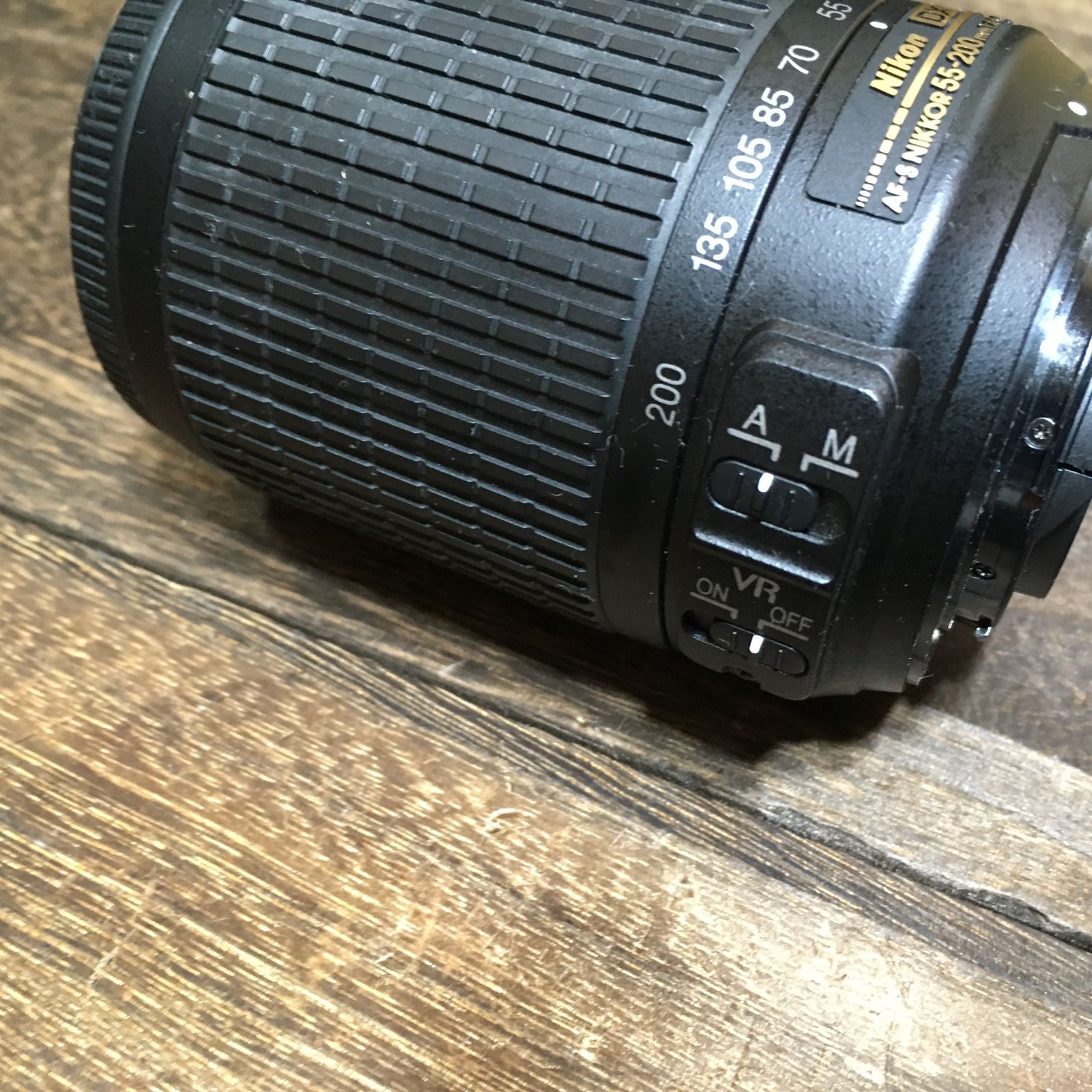 Nikon DX AF-S NIKKOR 55-200mm 1:4-5.6G ED ニコン レンズ - メルカリ