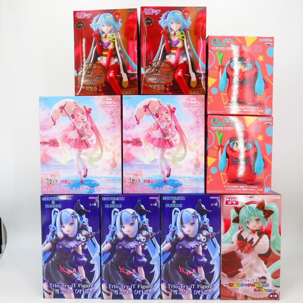 未開封 初音ミク 雪ミク•チロルミク•桜ミク•シャアザクぐるみ など