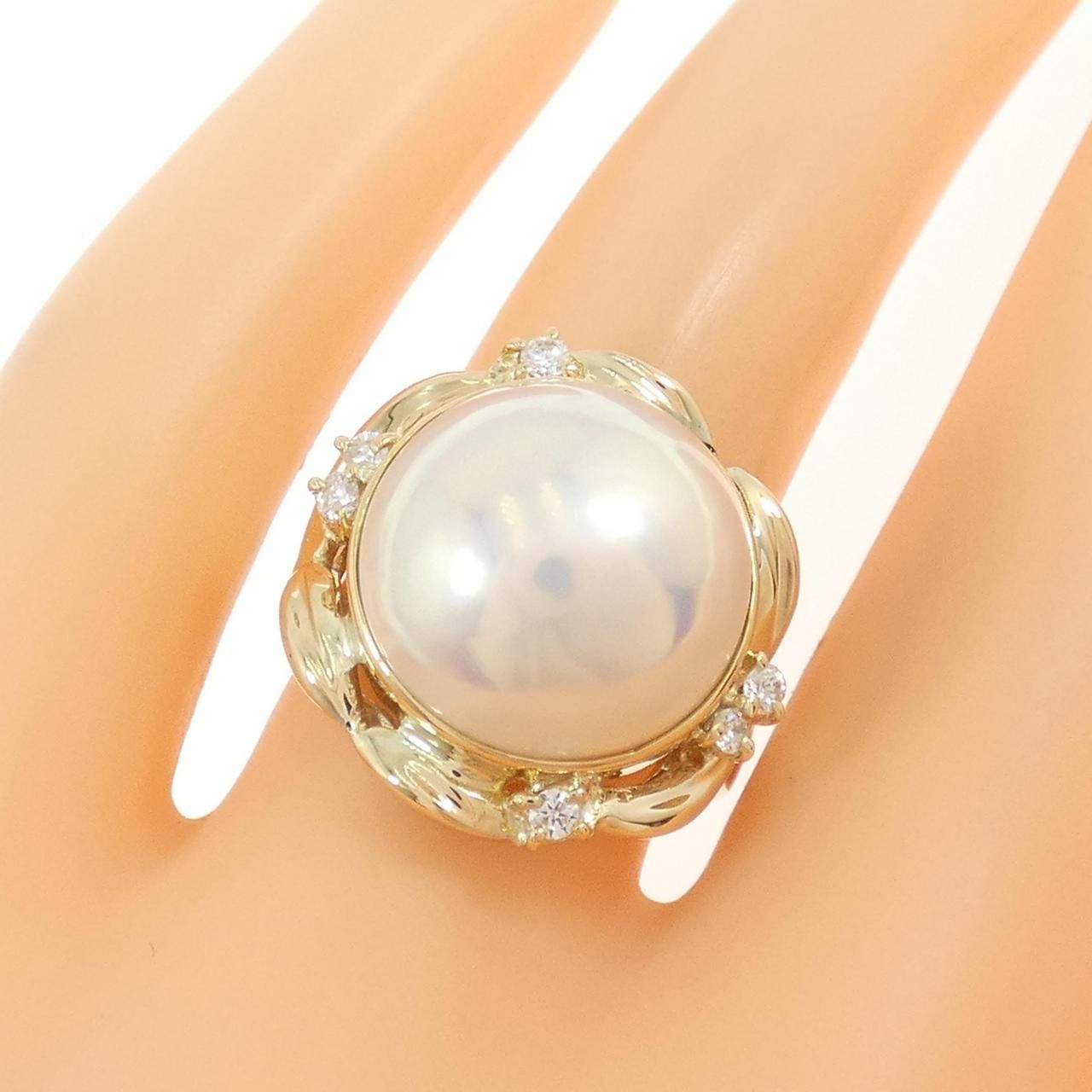 K18YG マベパール リング 14.0mm - メルカリ K18YG マベパール リング 14.0mm - メルカリ