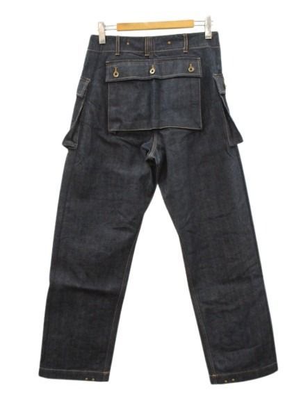 【新品未使用】PABLO VINCI モンキーパンツ　デニム　Sサイズ パブロヴィンチ PABLO VINCI Monkey denim pants モンキーデニムパンツ