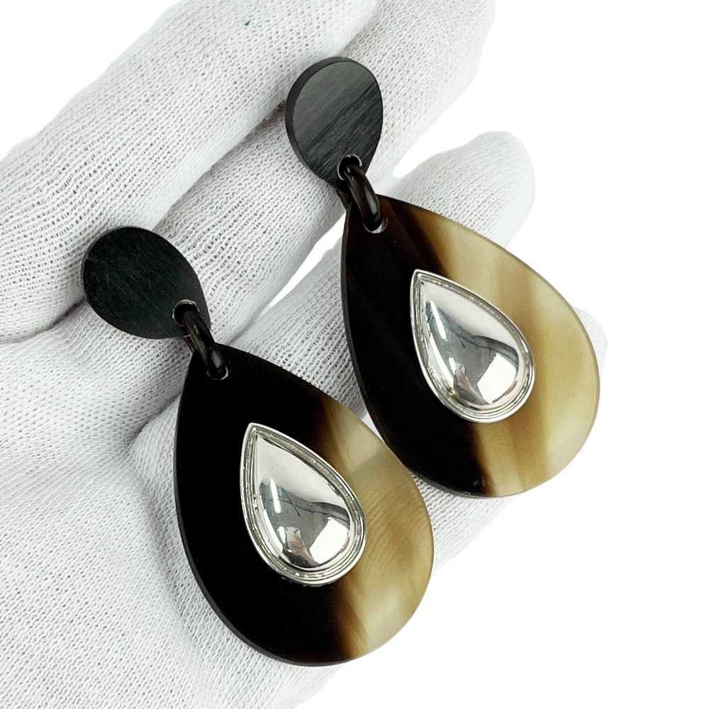 エルメス □美品□ ドロップモチーフ ピアス アクセサリー エルメス □美品□ ドロップモチーフ ピアス アクセサリー
