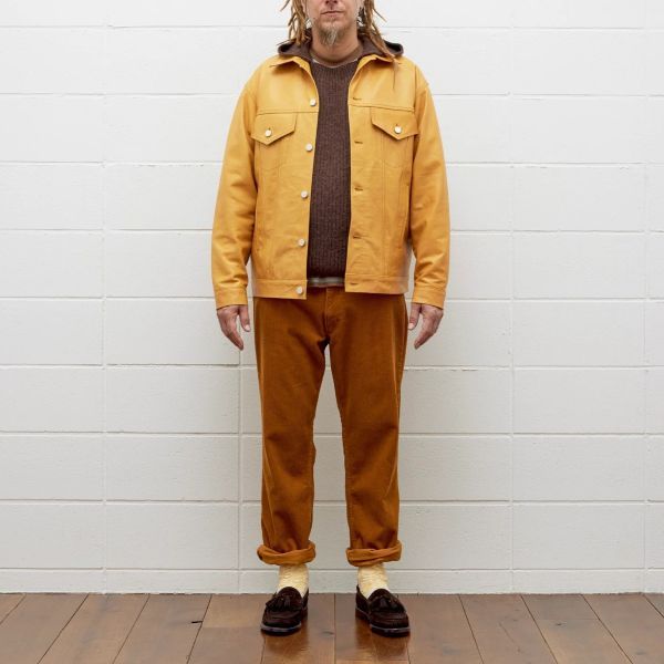 UNUSED アンユーズド 21AW 日本製 LEATHER JACKET オーバーサイズ