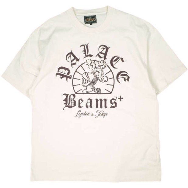 PALACE x BEAMS PLUS パレス ビームスプラス 24AW 別注 GRAPHIC T-SHIRT グラフィックTシャツ 38-08-0048-156 XL GREEN 半袖 トップス【中古】【PALACE × BEAMS PLUS】 PALACE x BEAMS PLUS パレス ビームスプラス 24AW 別注 GRAPHIC T