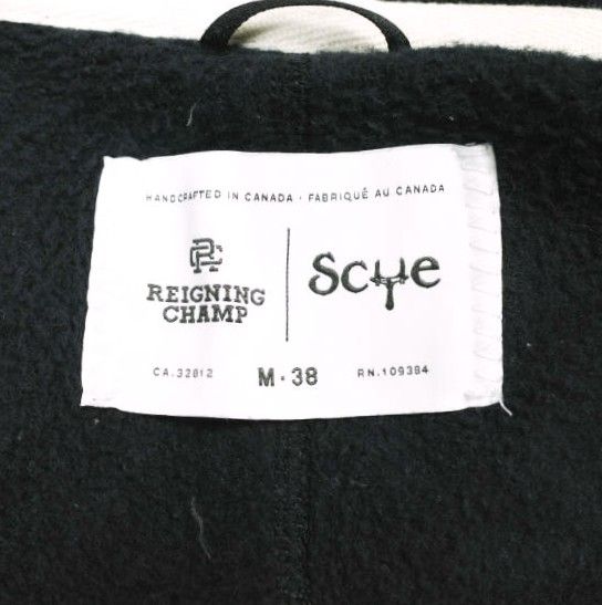 Scye x REIGNING CHAMP サイ レイニングチャンプ 23AW 別注 カナダ製 