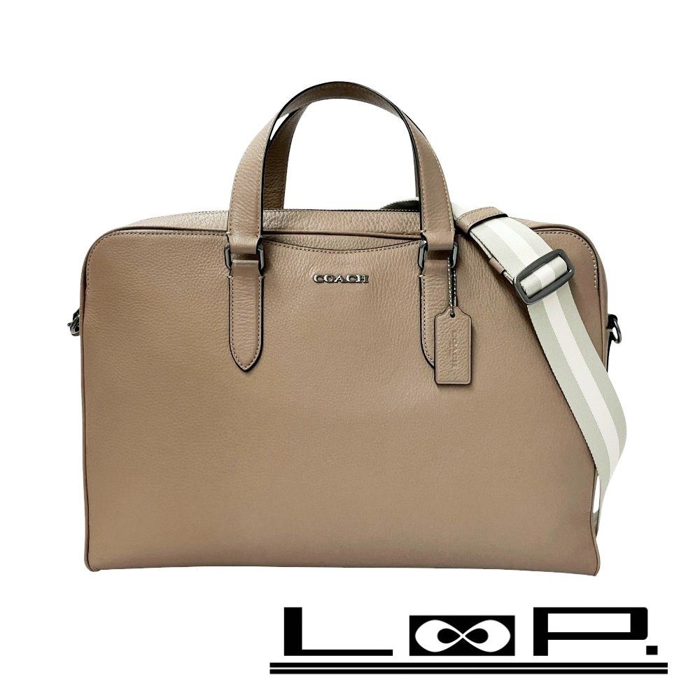 【極美品】COACH グラハム ブリーフケース 2way ショルダーバッグ COACH - 極美品COACH グラハム ブリーフケース 2way