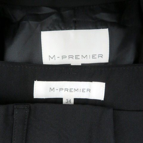 エムプルミエ M-Premier スーツ セットアップ 上下 テーラード