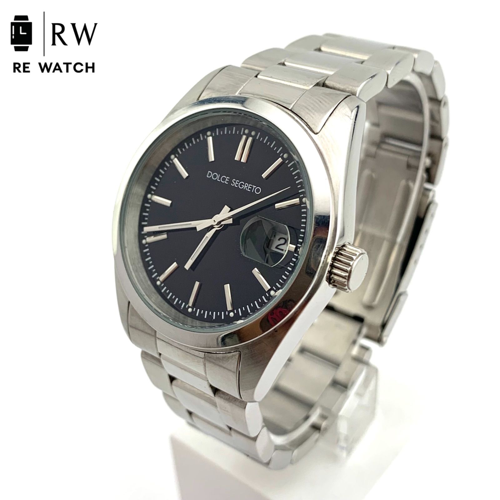 中古】DOLCE SEGRETO AA100 クォーツ腕時計 ブラック - メルカリ