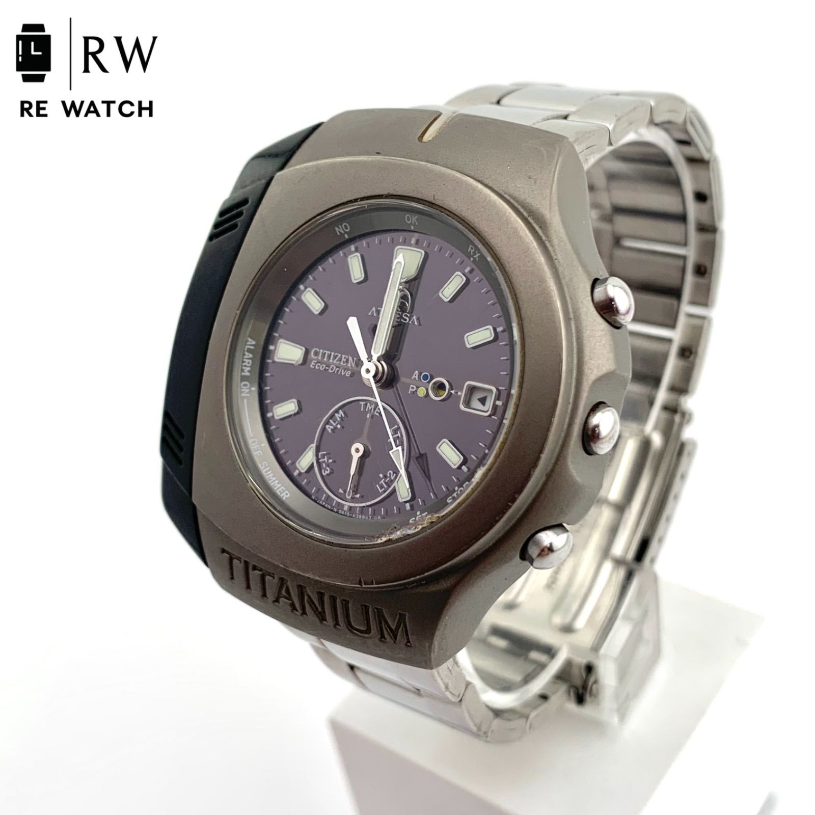 ジャンク】CITIZEN Eco-Drive 9417 腕時計 チタン製 - メルカリ