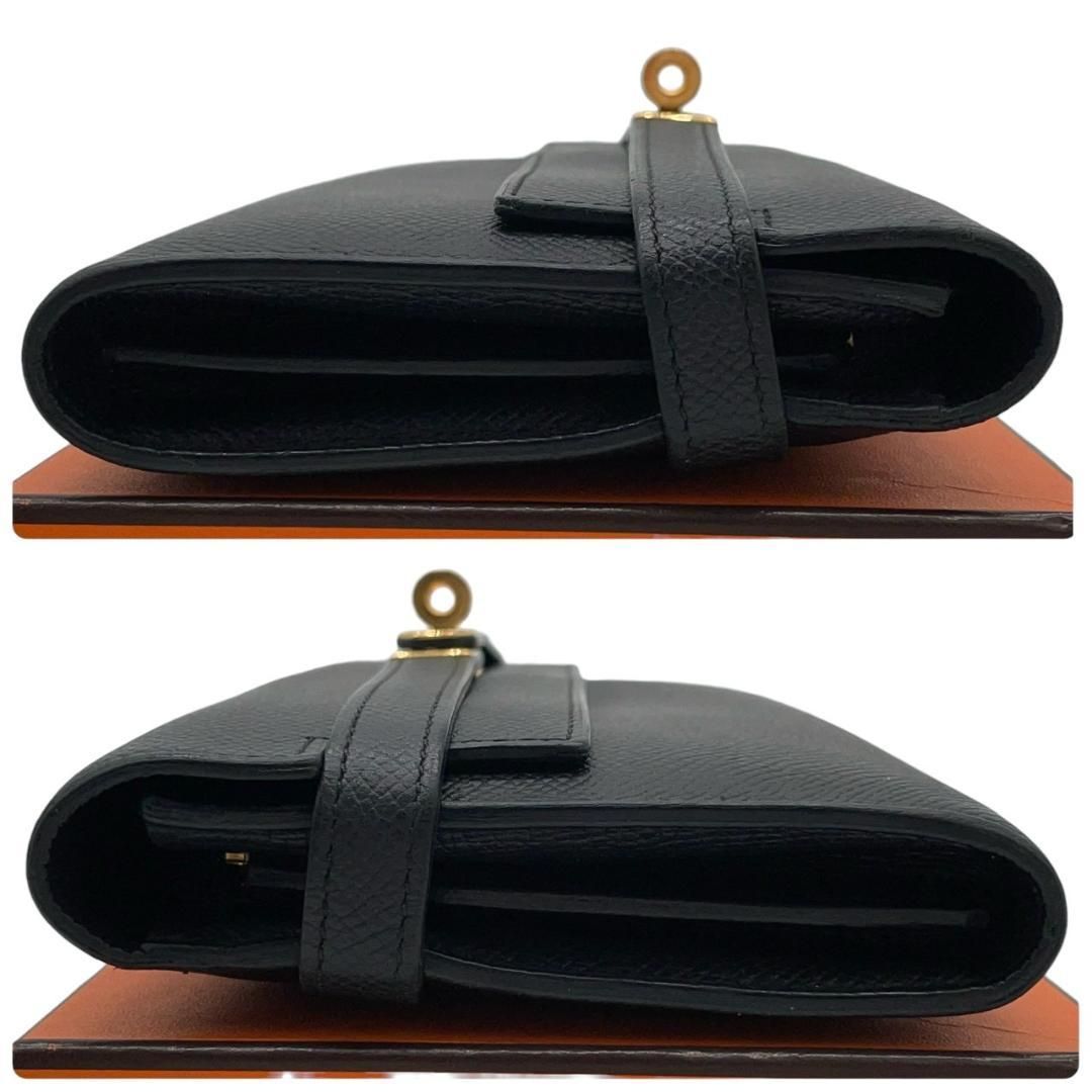超極美品】エルメス HERMES 二つ折り長財布 ケリーウォレット ヴォー 