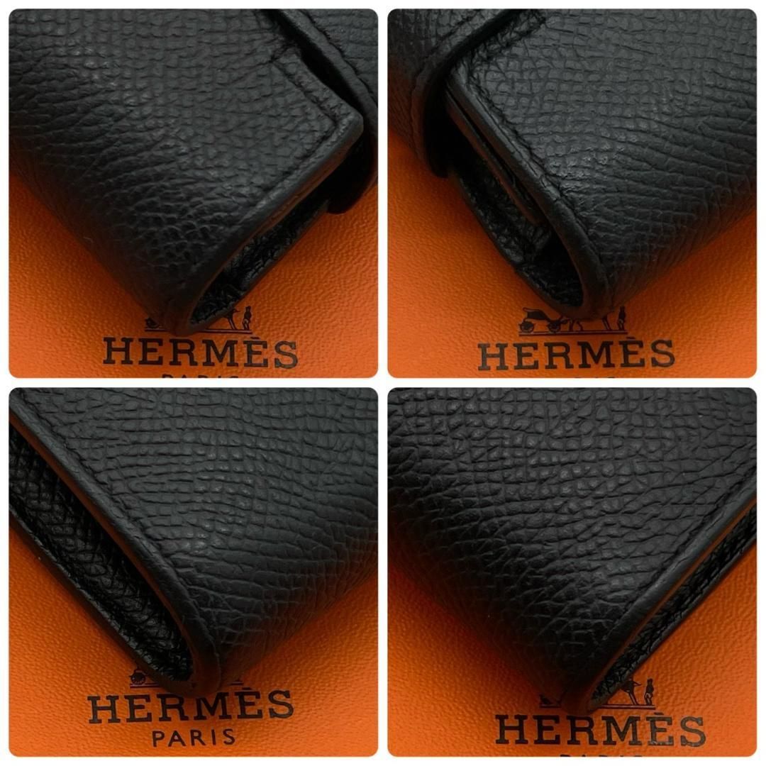 超極美品】エルメス HERMES 二つ折り長財布 ケリーウォレット ヴォー 