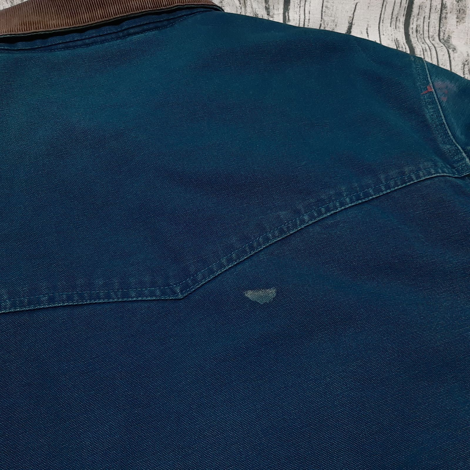 size XL】超雰囲気 Carhartt Santa Fe Jacket Dark Teal カーハート 