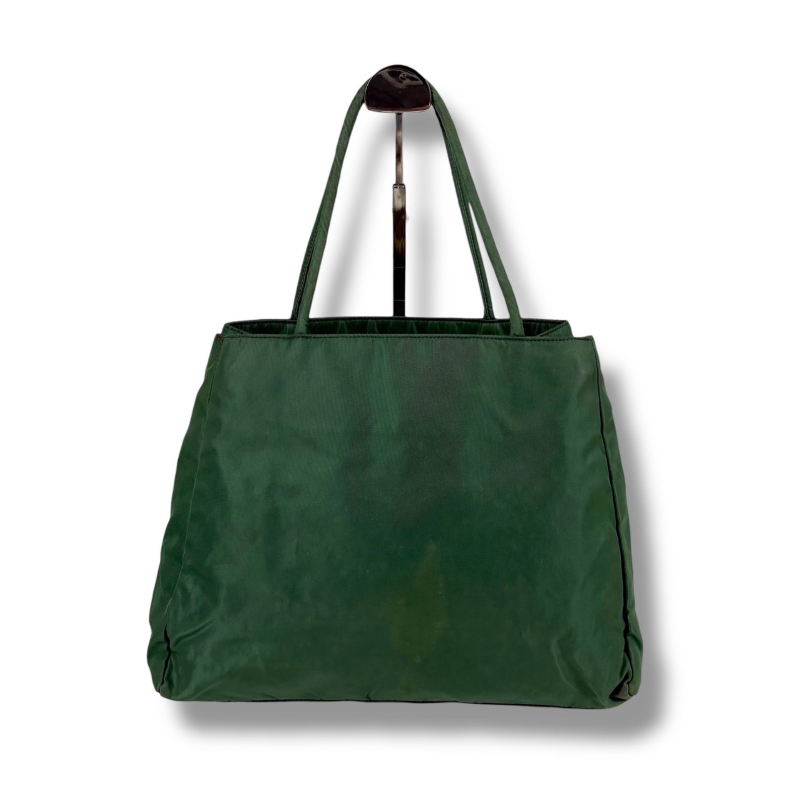 プラダ PRADA トライアングルロゴ ミニトートバッグ ハンドバッグ 