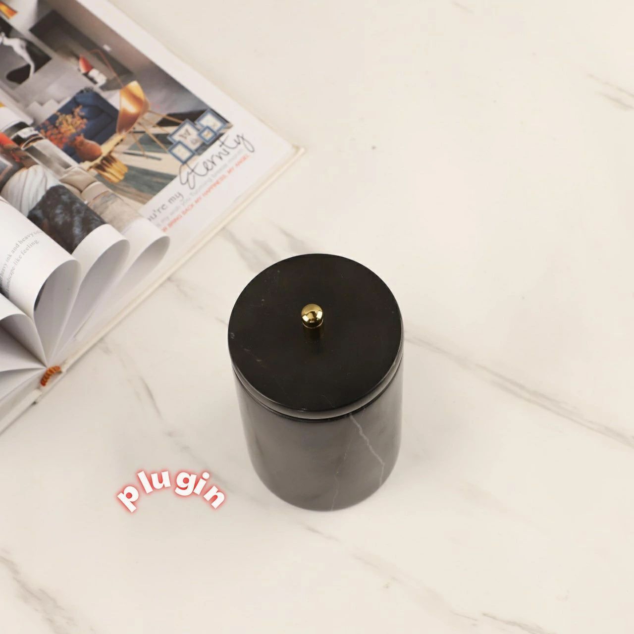  送料無料 2026年新モダンミニマリスト大理石ストレージジャーストレージジャーデスクトップ装飾リビングルームベッドルームエントランス 写真立て 置物 インテリア小物