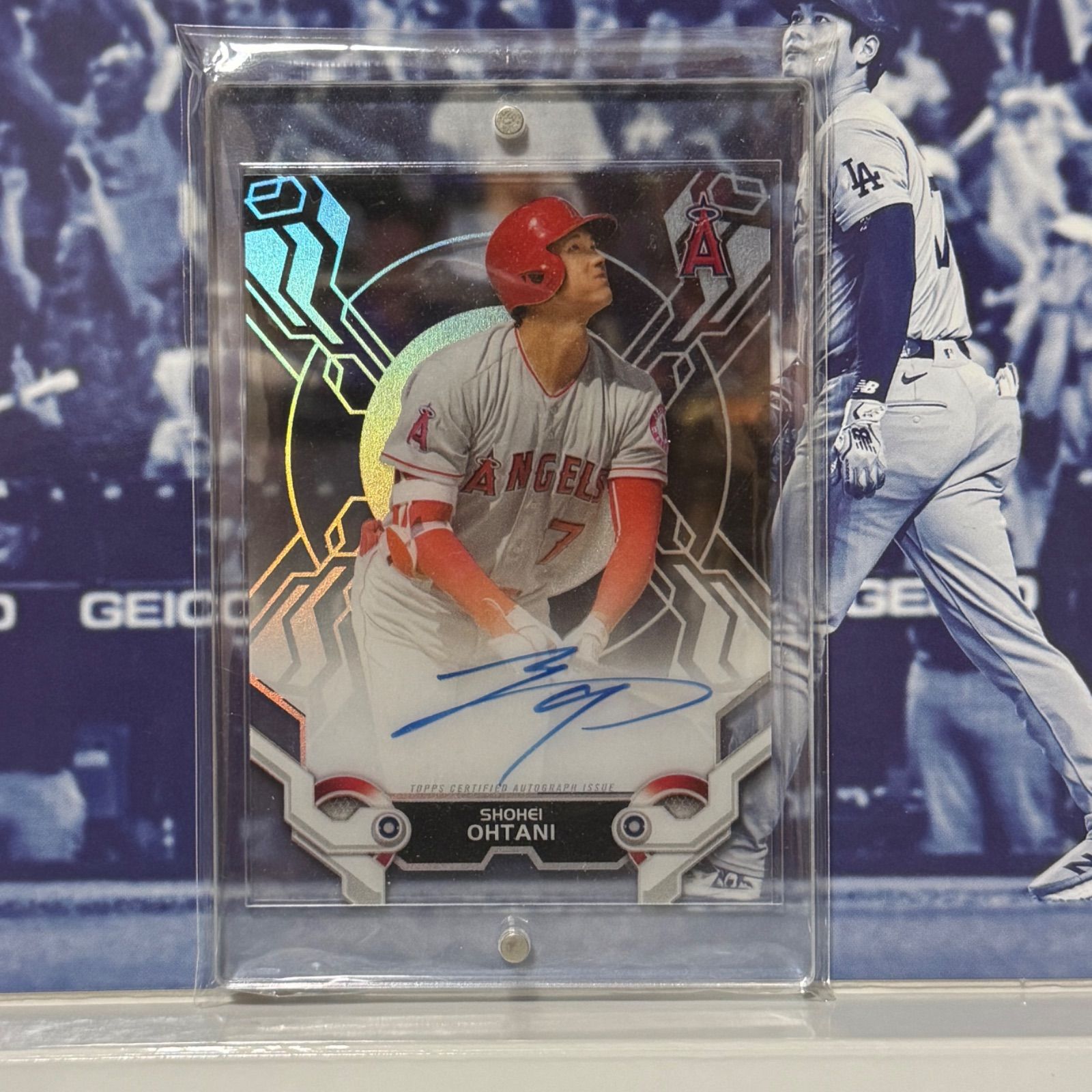 大谷翔平 直筆サインカード 2019 Topps High Tek Auto - メルカリ