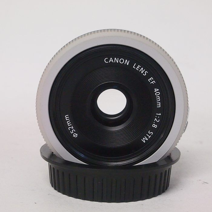 中古】(キヤノン) Canon EF40/2.8 STM ホワイト - メルカリ