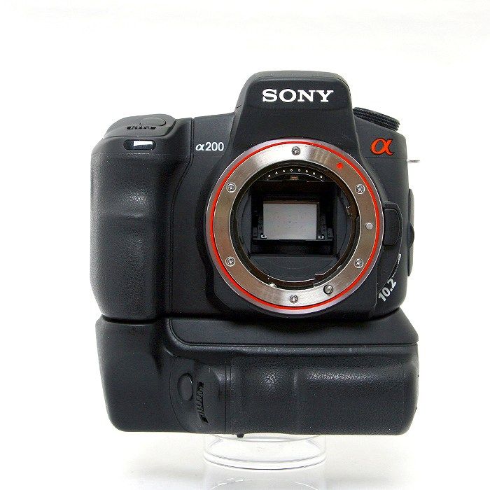 中古】(ソニー) SONY α200 ボディ [DSLR-A200]+VG-B30AM - メルカリ