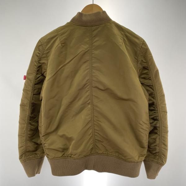 中古】Supreme Blood Chit Reversible MA-1 サイズS カーキ