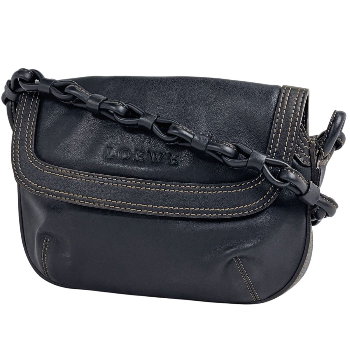 ロエベ LOEWE ロゴ ショルダーバッグ アナグラム ショルダーバッグ 