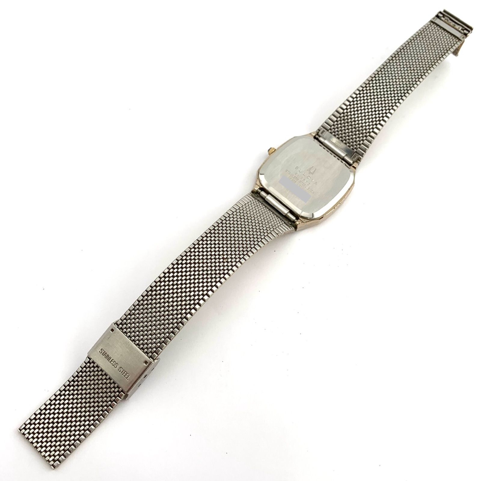 中古】Bulova Swiss クォーツ 腕時計 メッシュバンド - メルカリ