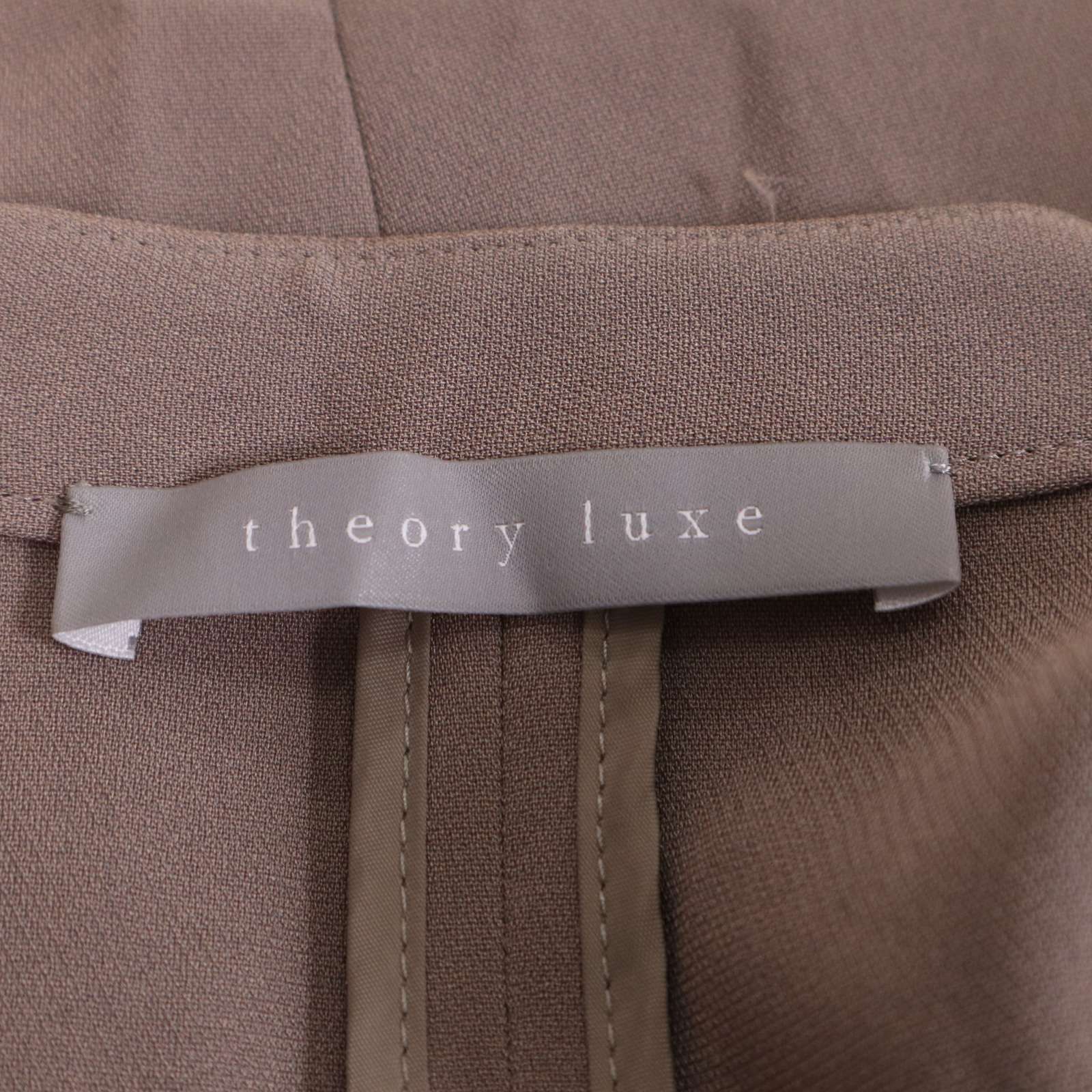 セオリーリュクス ノーカラージャケット GILL LIVE 40 theory luxe セオリー リュクス 【LIVE GILL】 ノーカラー ジャケット