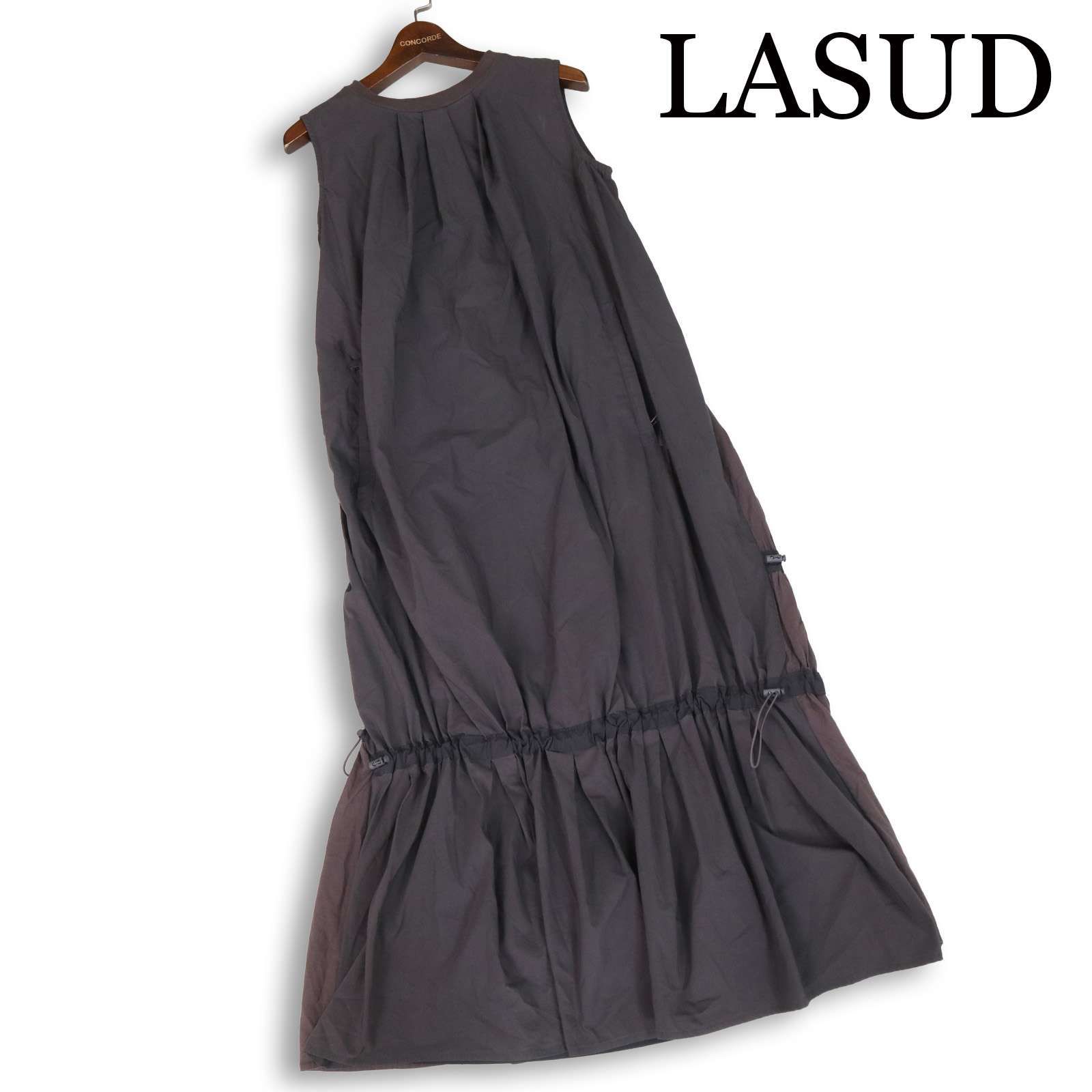LASUD ACTIVE ラシュッド ヤマダヤ 春夏☆ ノースリーブ ドレープ 