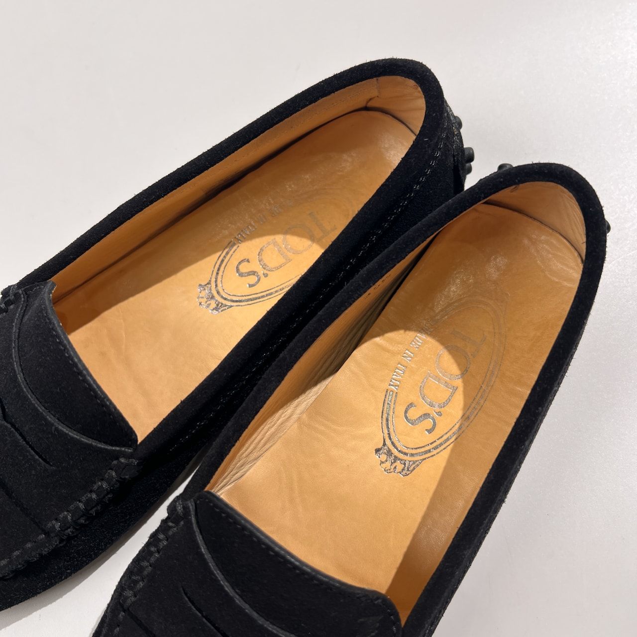 TODS トッズ スエード レザー ローファー ドライビングシューズ 35 1/2