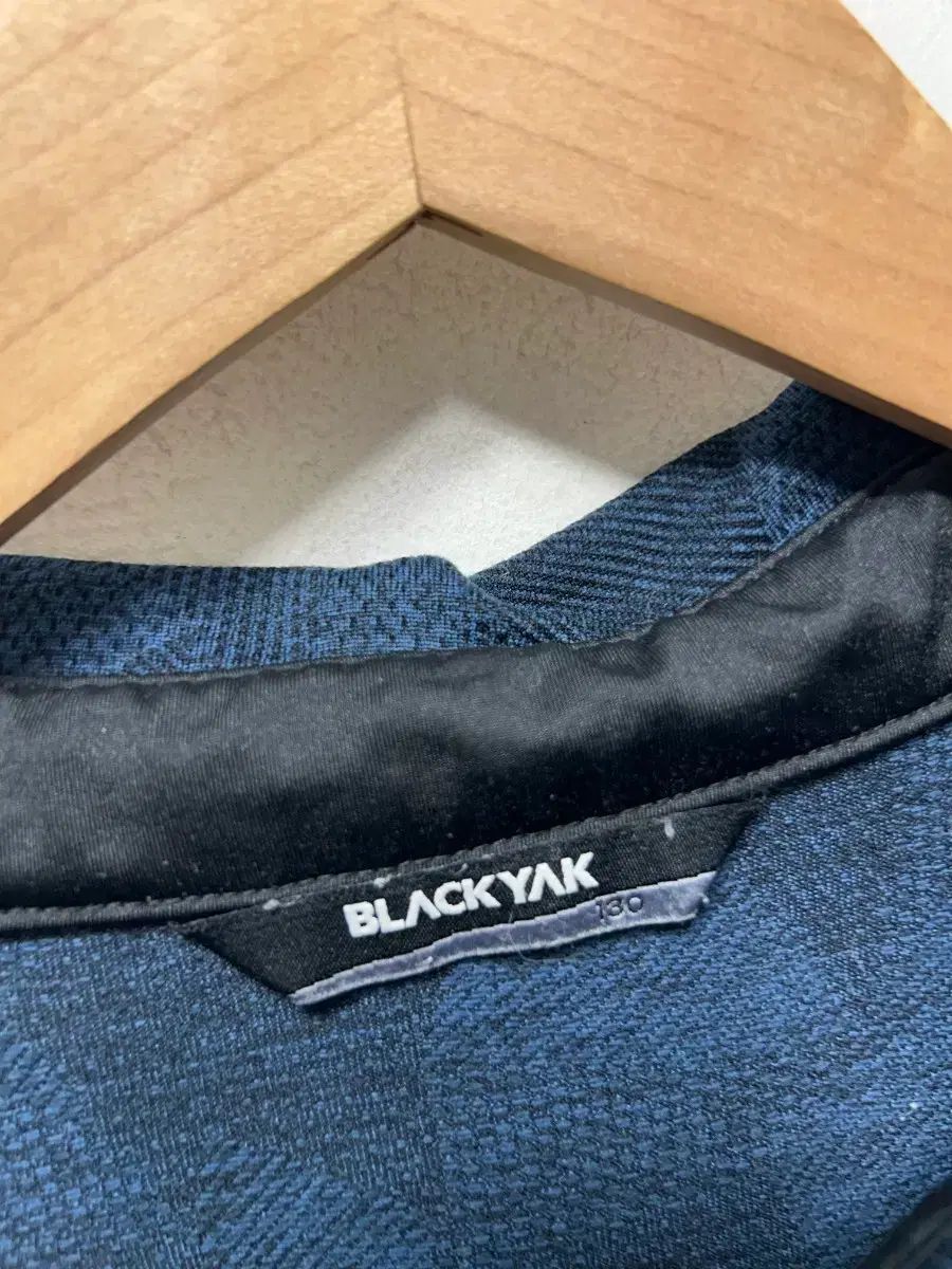 BLACK YAK ブラックヤク カモフラージュ 半袖 ポロTシャツ ネイビー オーバーサイズ メンズ 130