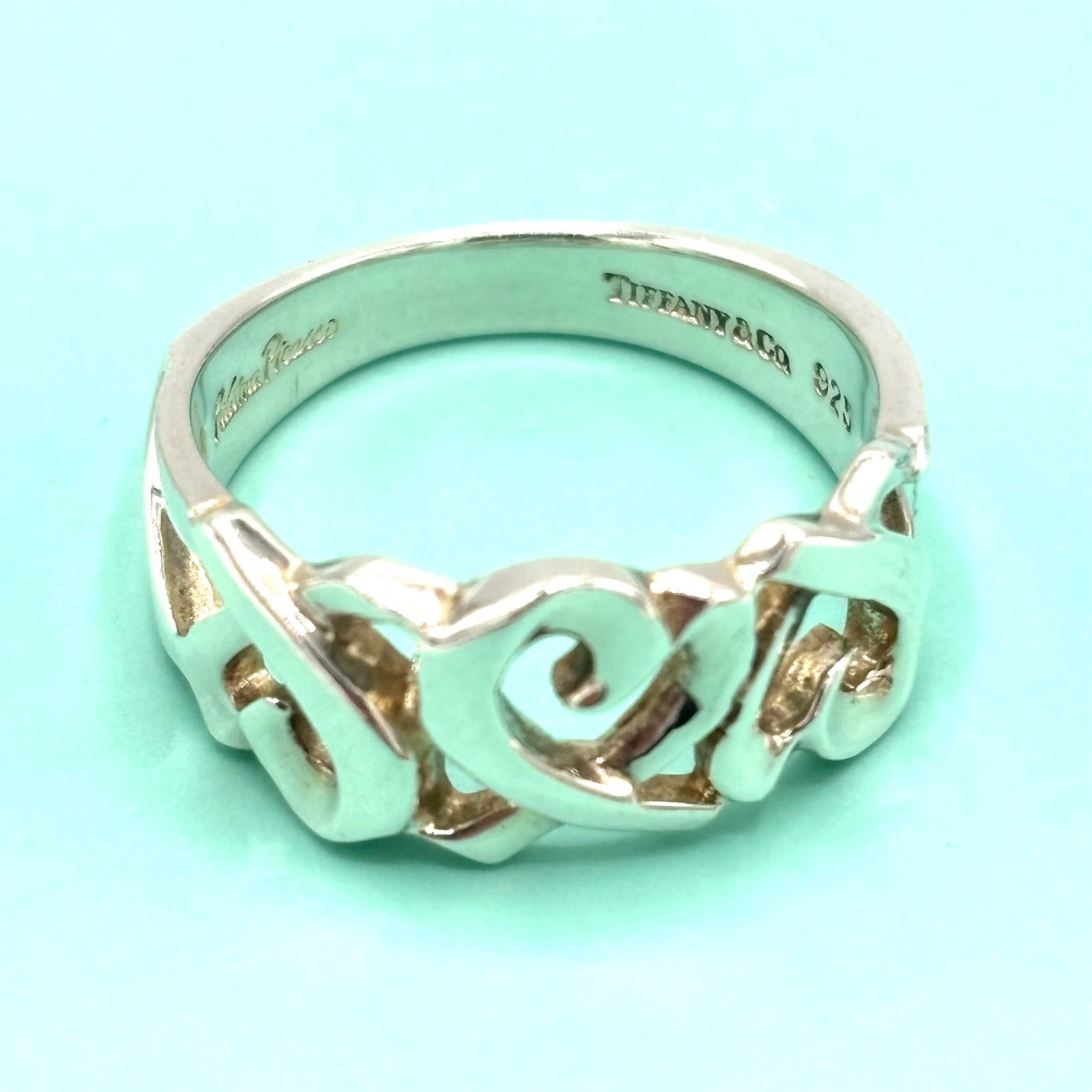 Tiffany&Co. ティファニー トリプルラビングハート リング 12号