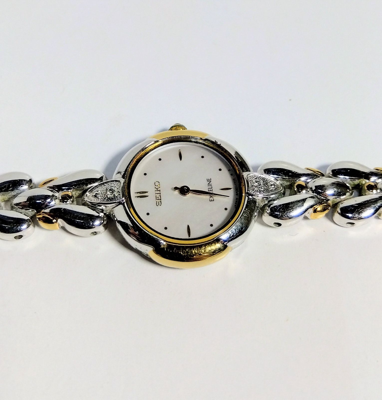 USED中古品】 SEIKO EXCELINE セイコー エクセリーヌ マザーオブパール 