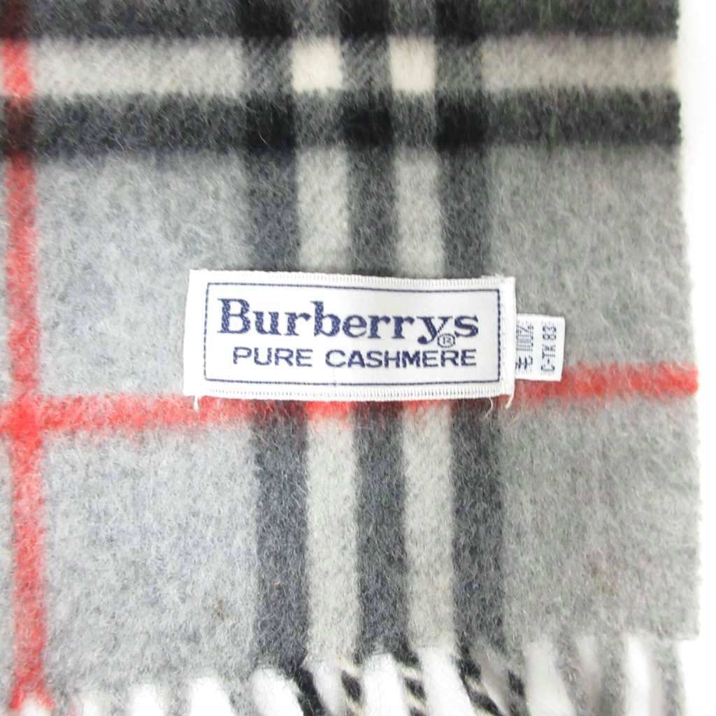 Burberrys ピュアカシミア　ノバチェック　マフラー　美品 バーバリーズ Burberrys ヴィンテージ ピュアカシミア マフラー ノバ