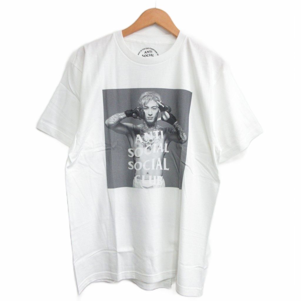 ANTI SOCIAL SOCIAL CLUB × REN HIRAMOTO 平本蓮 Tシャツ 半袖 L 白 