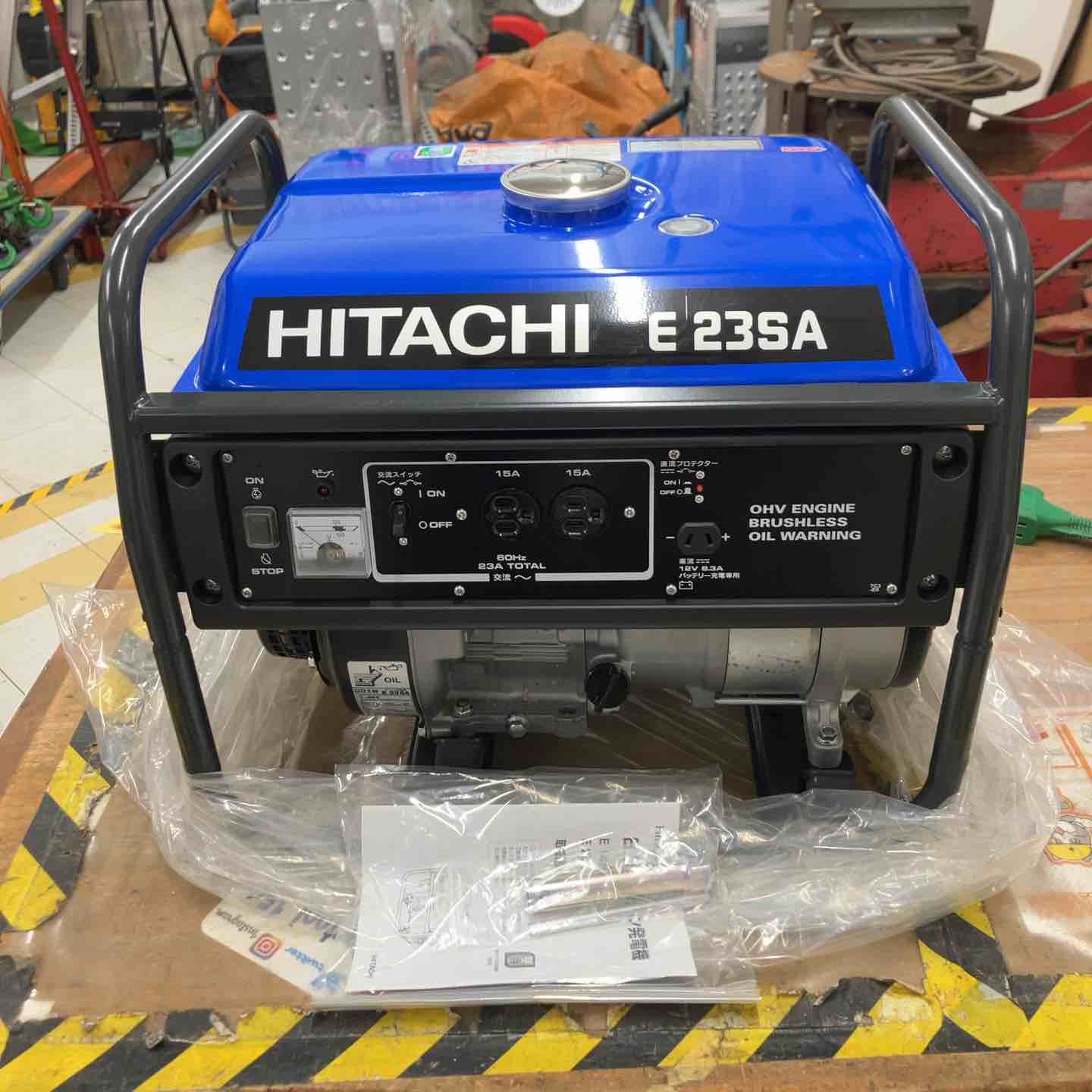 未使用品】◇ HiKOKI 発電機 E23SA 60Hz ガソリン 未使用品!! 1 未使用品】◇ HiKOKI 発電機 E23SA 60Hz ガソリン 未使用品!! 1