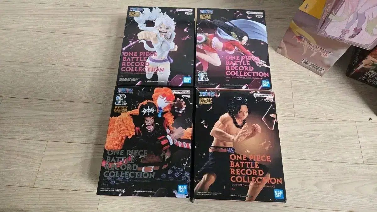 未開封 ONE PIECE バトル レコード フィギュア 4種 まとめ 出品 - メルカリ