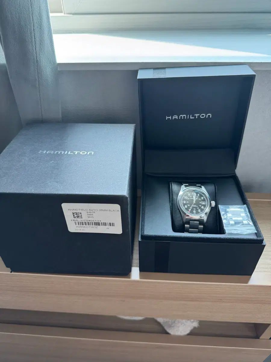  HAMILTON ハミルトン カーキフィールド オート 38mm ブラック タートルネック 自動巻き時計 腕時計(アナログ)