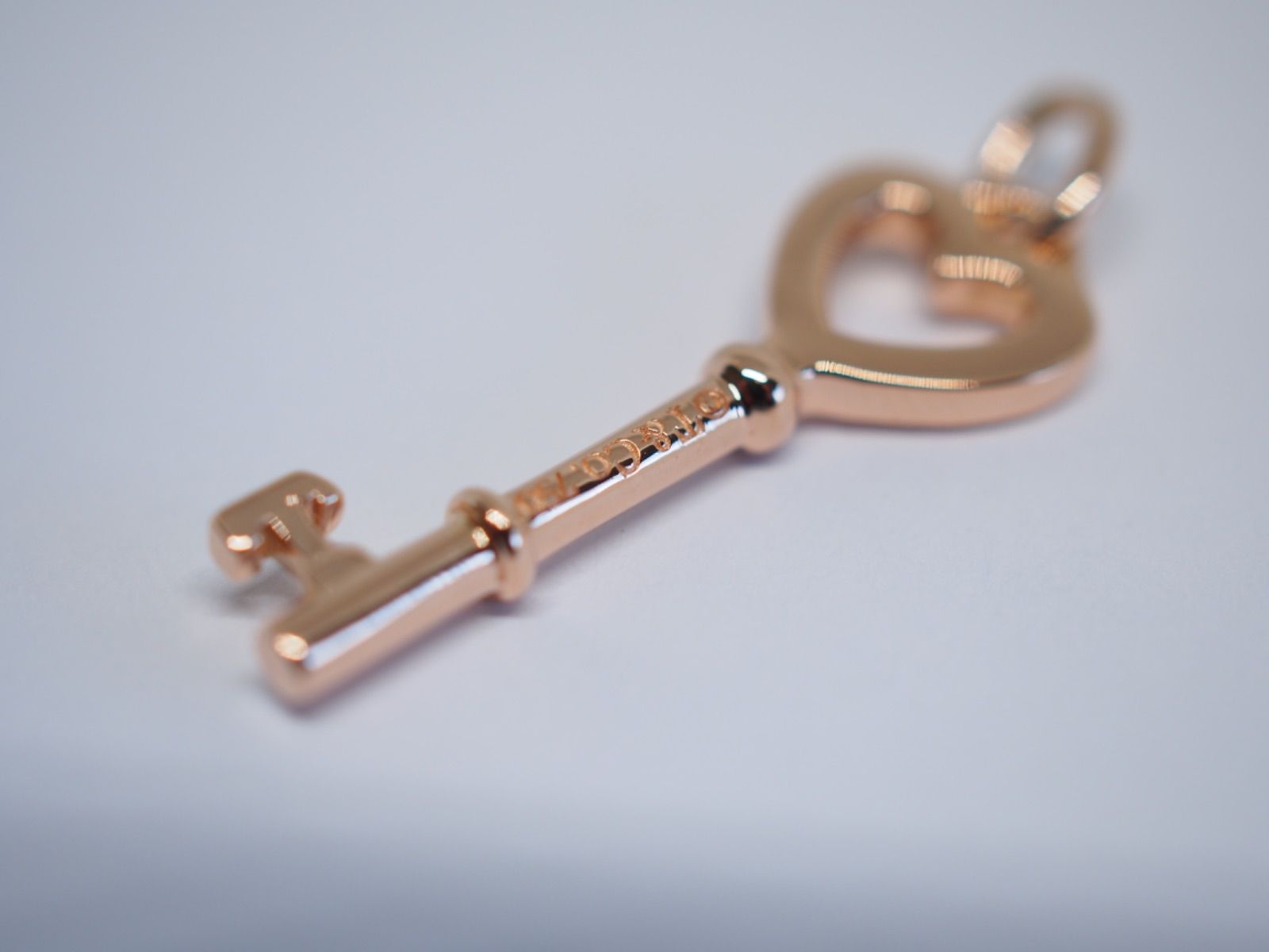 Tiffany】ティファニーハートキー k18ピンクゴールド レディース Tiffany】ティファニーハートキー k18ピンクゴールド レディース