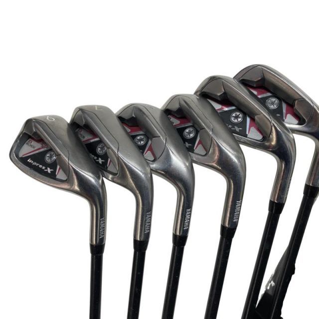 中古】 ヤマハ inpres X D BLACK(2010) 8S レディース アイアンセット