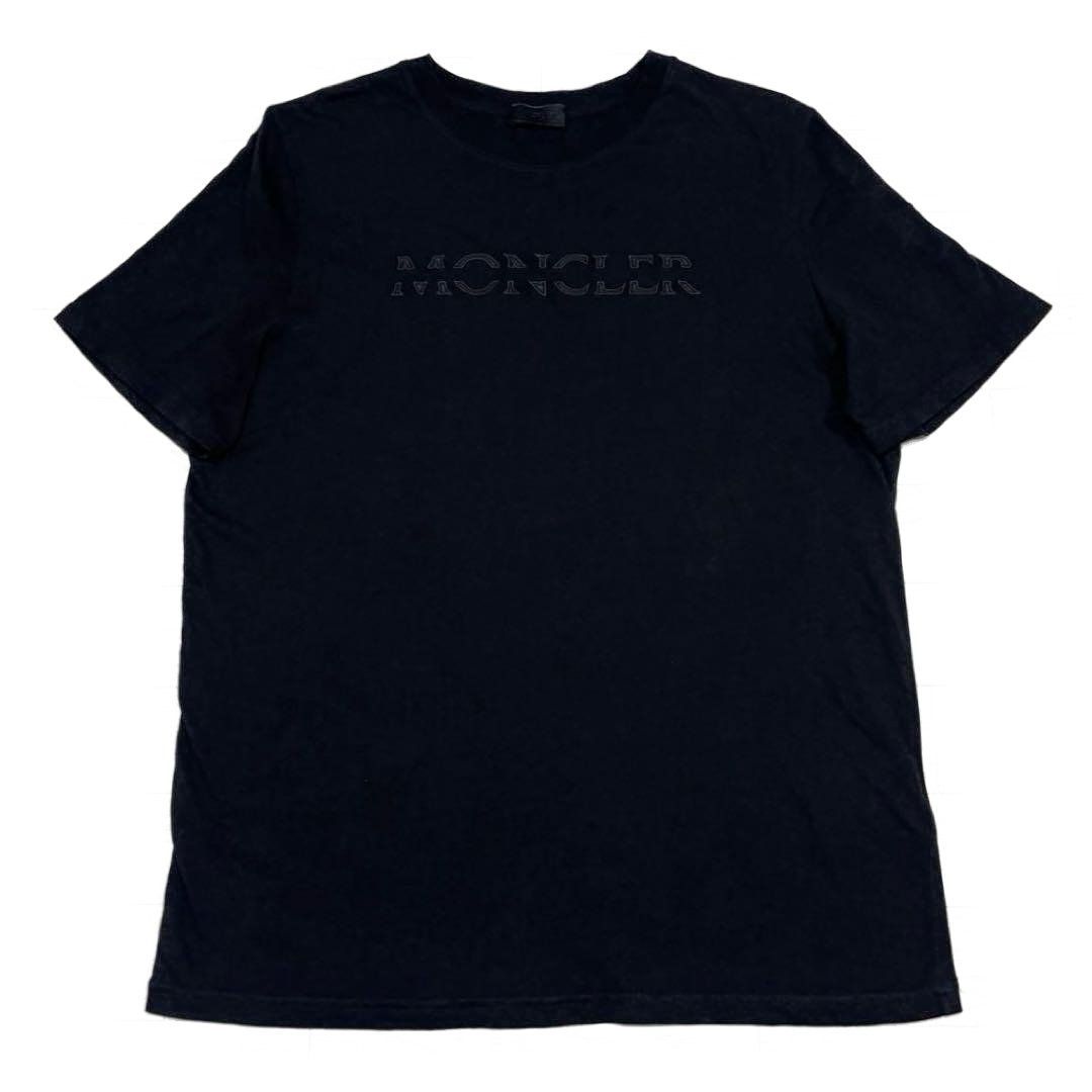 新品正規品! モンクレール ロゴ Tシャツ L